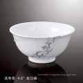 healthy durable white porcelain oven safe gray flower dinnerware